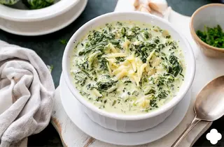 Espinacas A La Crema