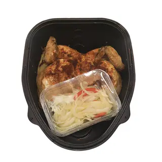 Poulet crapaudine