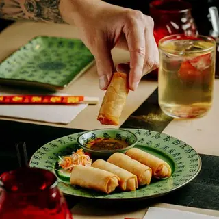 Crepes Primavera Vegetarianos