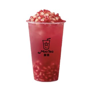 Pomegranate lemon Green Tea