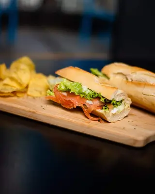 Baguete de Salmão