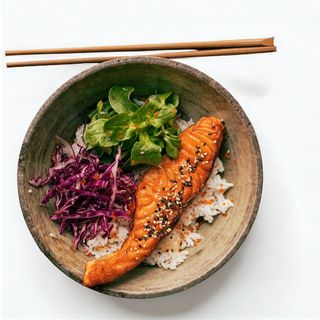 Salmão Teriyaki Don