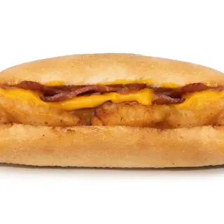 24. Frango kebab, molho cheddar e bacon fumado