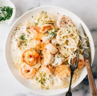 Spicy Seafood Pasta