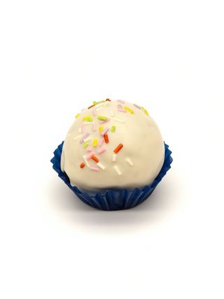 Cake pop de Kinder con chocolate blanco