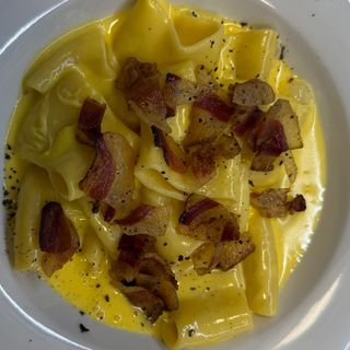Paccheri carbonara 
