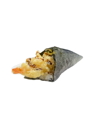 Temaki ebi tempura
