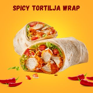 Spicy tortilja wrap  (ljuto)