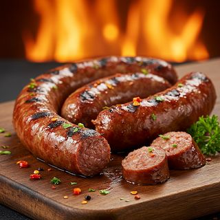 Beef boerewors choma (mutura)