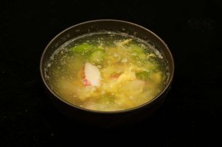 11. Zuppa granchio e asparagi