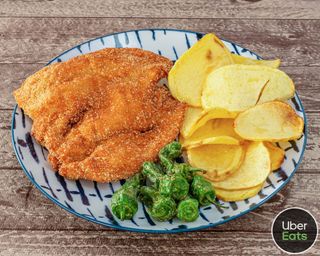 Filete de pollo empanado 