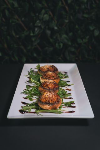 Champignon Recheado de carne