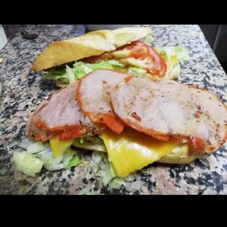 Baguette De Lomo Adobado