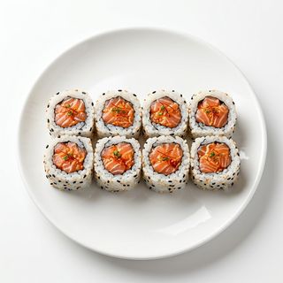 Uramaki Spicy Salmón (8 Pzs.)