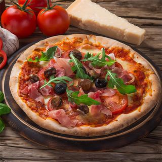 Pizza roma de masa madre