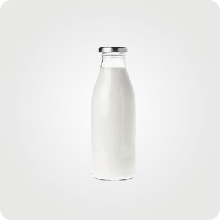 Glass of Milk Short Glass