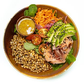 Lentil salad