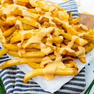Messy Lab Fries