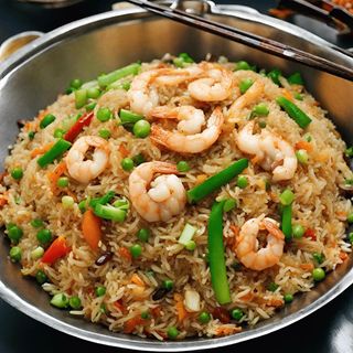 Waniz Kitchen Seafoof Rice With Choice Protein