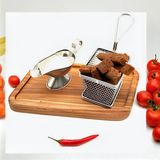 Гренки с чесночным соусом