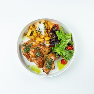 Сытный цыпленок с картофелем (320г)