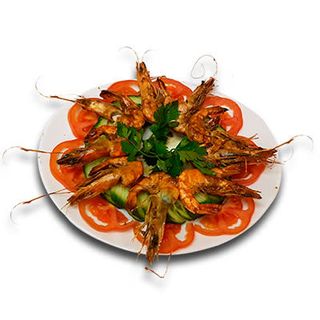 111.Кралски скариди с китайски соев сос (400г)