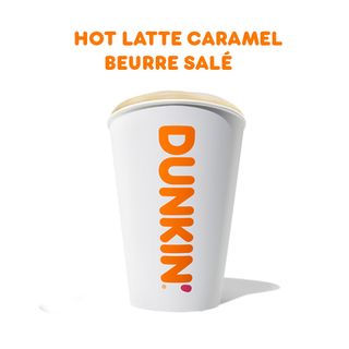 Hot Latte Caramel Beurre Salé