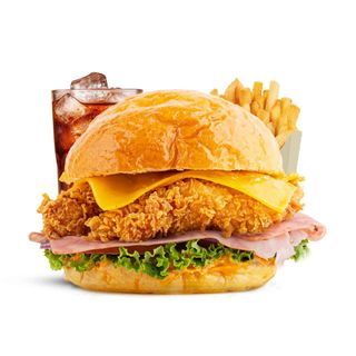 Menu chicken bacon burger 