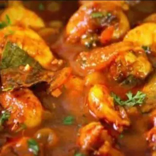 Rogan Josh Con Crevette
