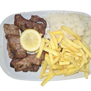 Lagartos de Porco Preto Grelhado