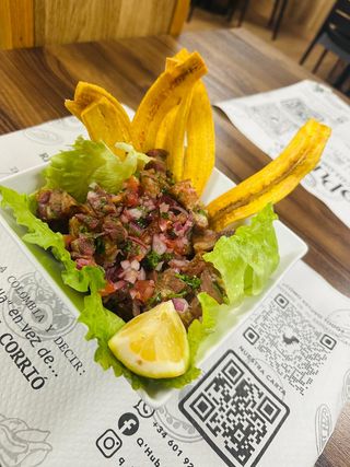 Ceviche de chicharrón