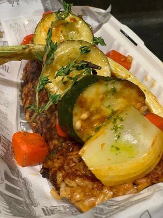 Socarrat De Verduras Con Aroma De Tomillo