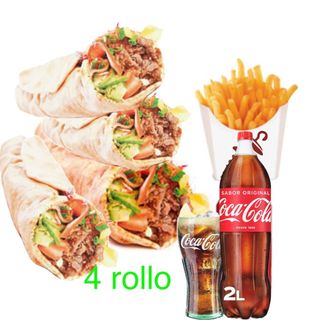 menú 18 | Rollos (4 Uds.)