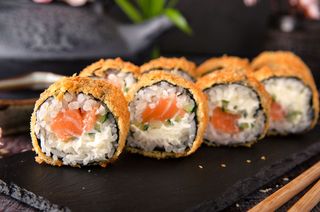 Salmão Hot Roll
