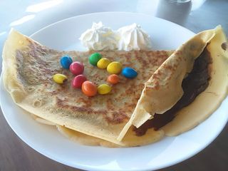 Crepe com Nutella