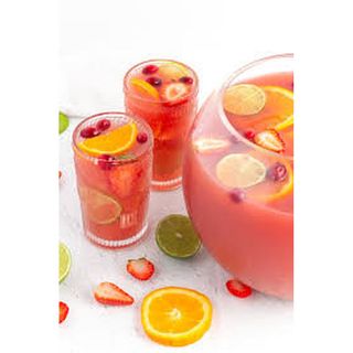 Fresh juice mocktail