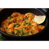 Spicy Tomato and Coriander Prawns
