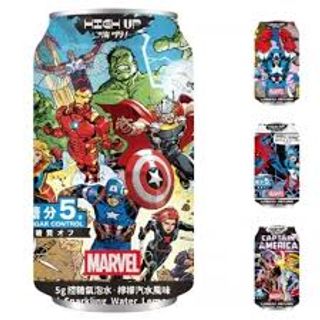 High Up Marvel Lemon Less Sugar 330ml