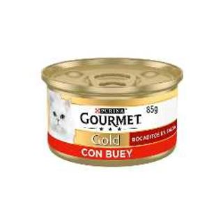 Pedacinhos em Molho Vaca - Purina Gold 85g
