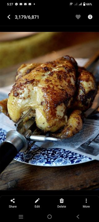 Pollo A L`Ast Con Patatas Con Alitas De Pollo Regalo (6 Uds.)