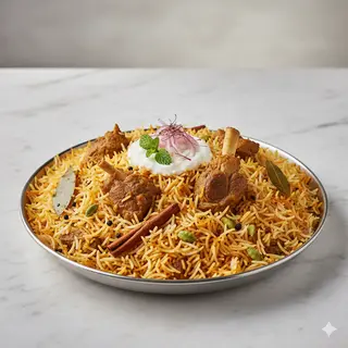 Lamb biryani