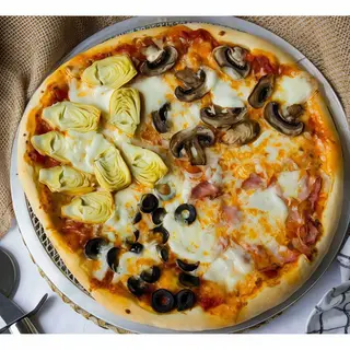 Pizza Cuatro Estaciones (Mediana)