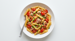 Penne ton si rosii proaspete