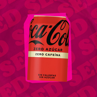 Coca-Cola Sabor Zero-Zero lata 330ml.