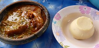 1 Boule de kabato + Sauce graine