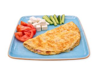 Meniu Omleta cu sunca si cascaval