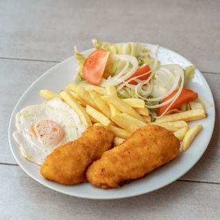 Combinado Pechuga Con Bechamel