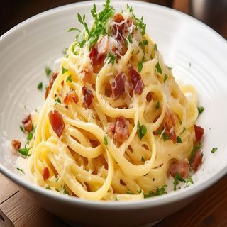 SPAGHETTI COM CARBONARA