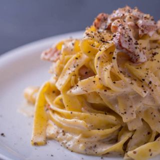 Tagliatelle à Carbonara