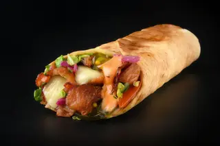 Шаурма з сирними паличками та куркою